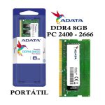 MEMORIA RAM ADATA 8GB DDR4 2400 PC